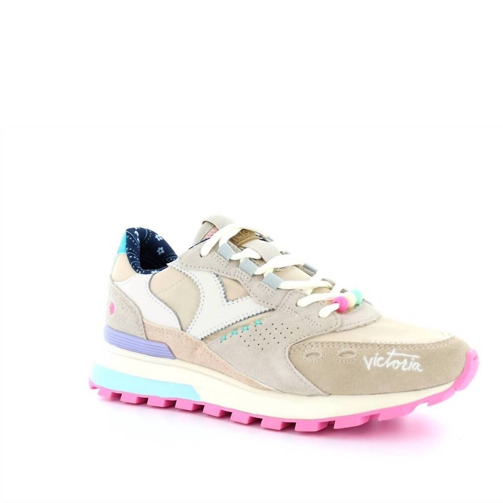 NEW VICTORIA women's 1156104 sneakers in beige bridge